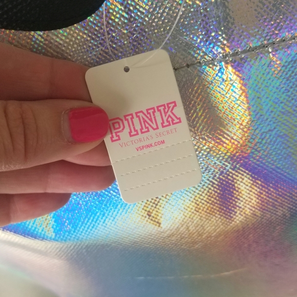 Victoria's Secret PINK Iridescent Tote NWT - Picture 7 of 11